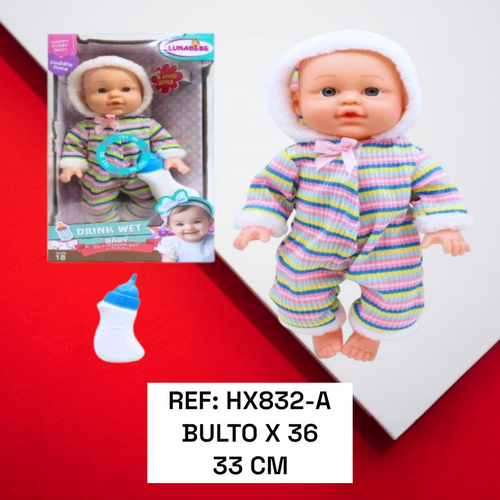 Bebe Con Pijama Para Niña Con Mecanismo Y