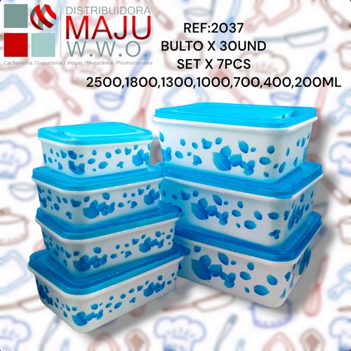 Recipiente Para Comida Rectangular Con Estam