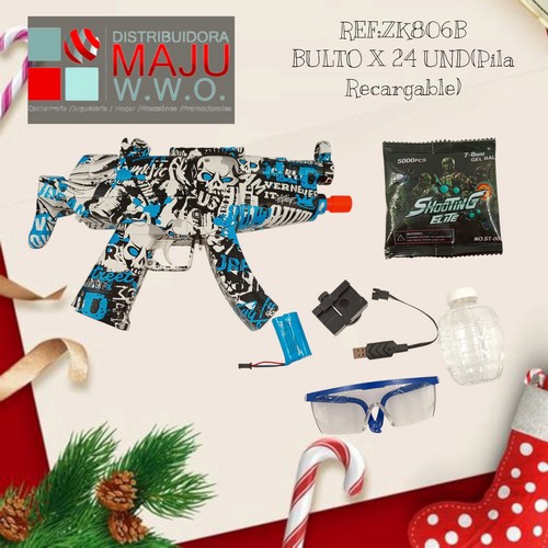 Lanzador Hidrogel Automatico Miniuzi
