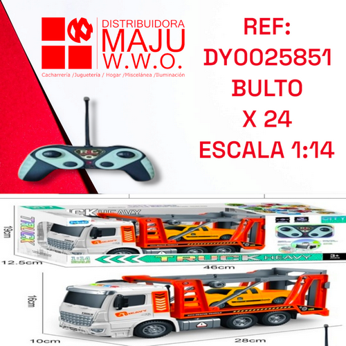Carro Para Niños Remolcador A Control Re