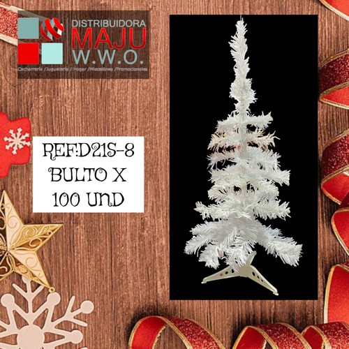 Arbol Navidad Pequeño Blanco 60Cm