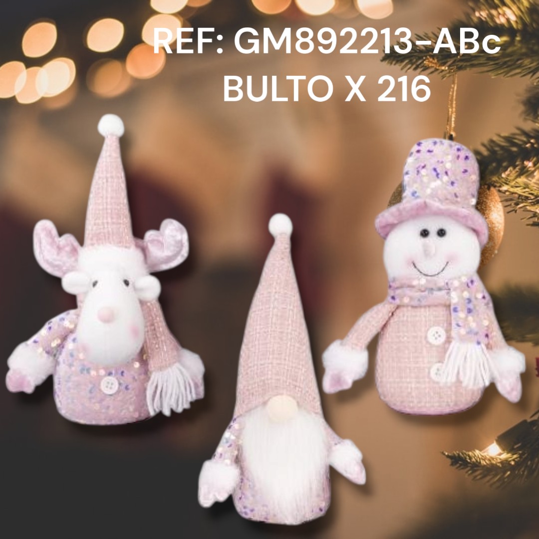 Decoracion Navideña Santa, Snowman Y