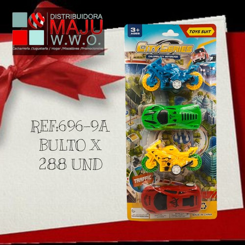 Set Vehiculos Carros Motos