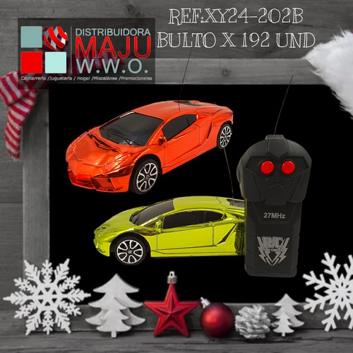 Carro Radio Control Deportivo Metalizado