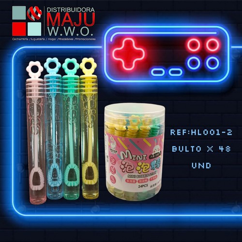 Kit De Burbujeros Portables Mini 24Pcs