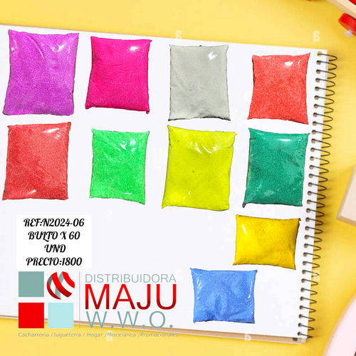 N2024-06 Arena Decorativa Colores Varios