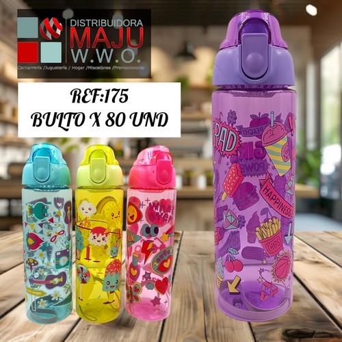 Botilo Estampado De 600 Ml