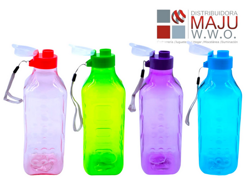 Botilo Cuadrado Colores Neon