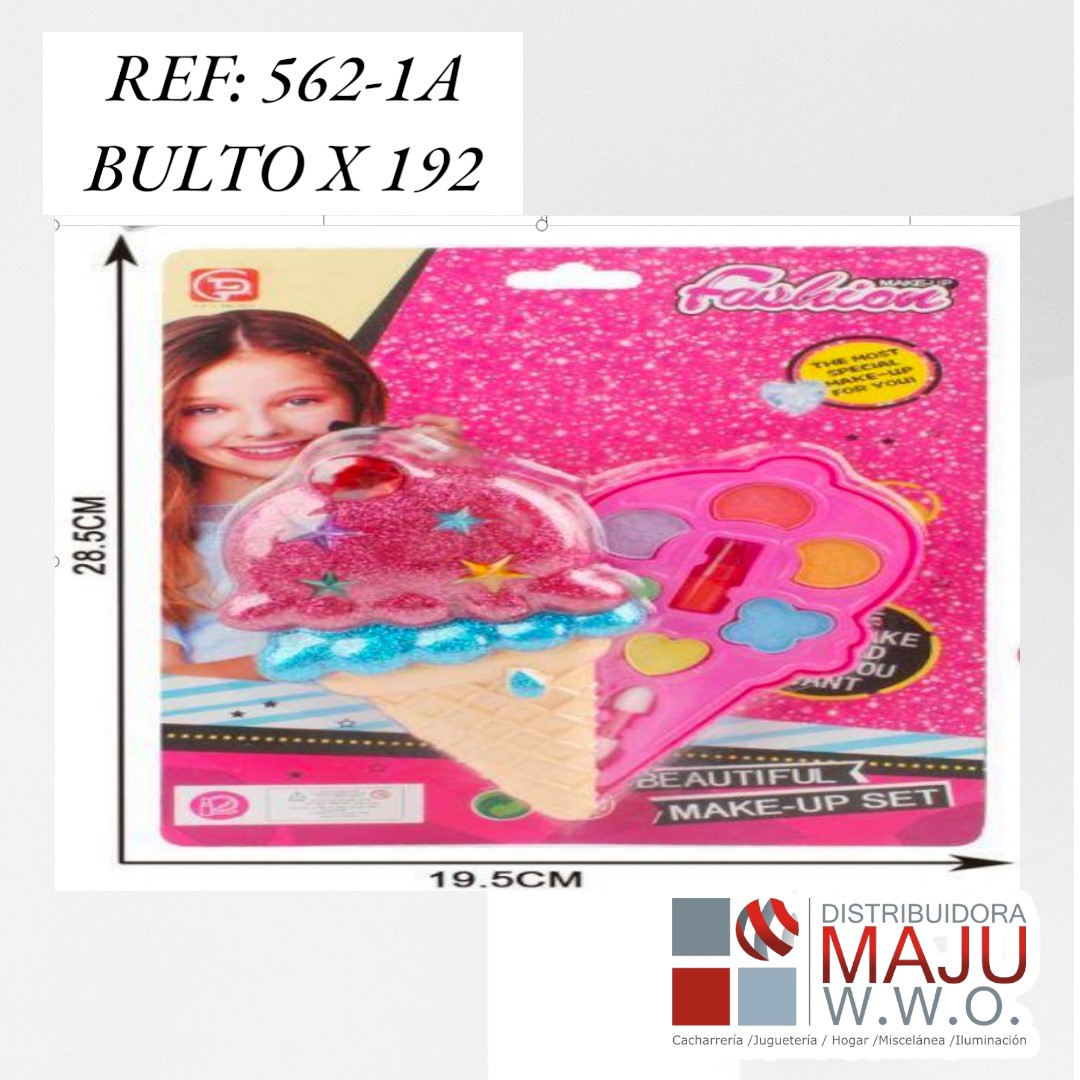 Juguete Set De Belleza Maquillaje En Figura