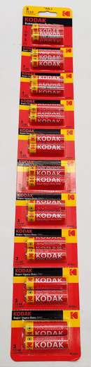 N2021-81 Pila Kodak En Blister X 10 Pares Doble Aa