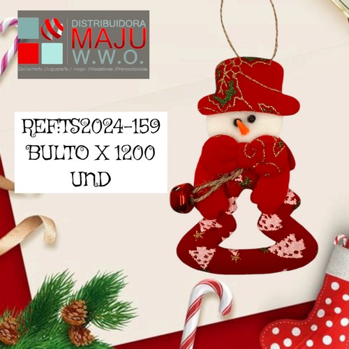Muñecos Pequeños Navideños Campana En B