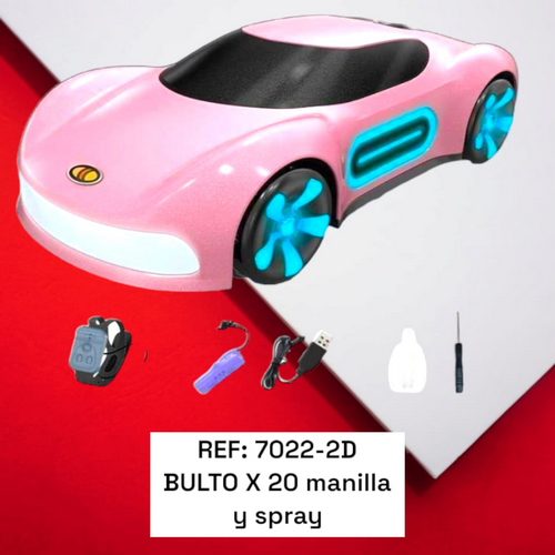 Carro Para Niños Muñequera Con Luces Y Spr