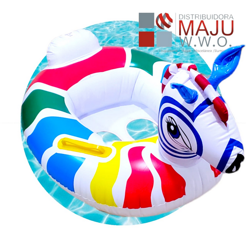 Inflable Para Piscina Grande Animale Colores