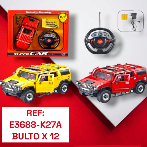 Carro Para Niños A Control Remoto Con L