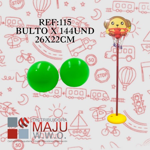 Mini Set De Basketball Con Figuras Mono 26X22C