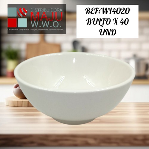 Plato Ceramico Hondo Gigante De 23Cm 750Ml