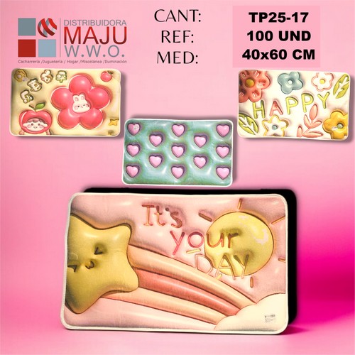 Tp25-17 Tapete Rectangular 40X60 Cm Diseño