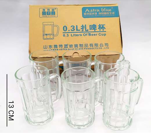 Set De Vaso Cervecero X6 Piezas Tamaño Medi