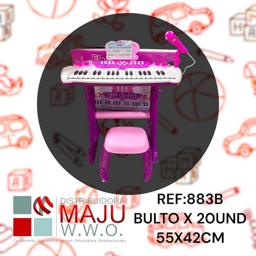 Piano Con Luces Y Sonido Para Niñas(Requiere
