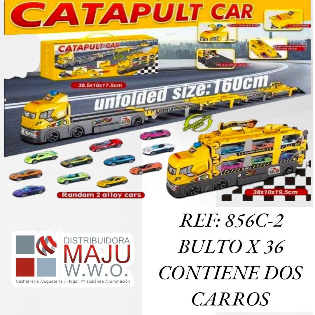 Carro Catapulta Para Niños Con Botones Eyec