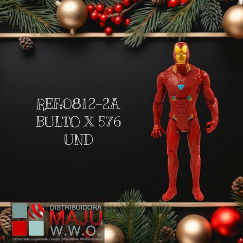 Super Heroe Hombre De Hierro Pequeño En Bo