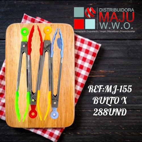 Pinzas De Cocina En Varios Colores 26X4Cm