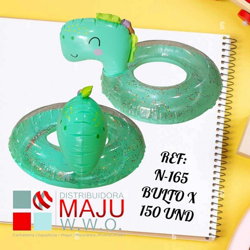 Inflable Para Piscina Lancha Dinosaurio Esca