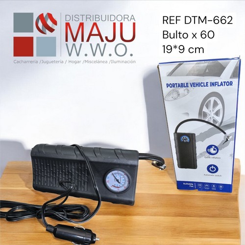 Inflador Recargable Portatil Para Vehiculo