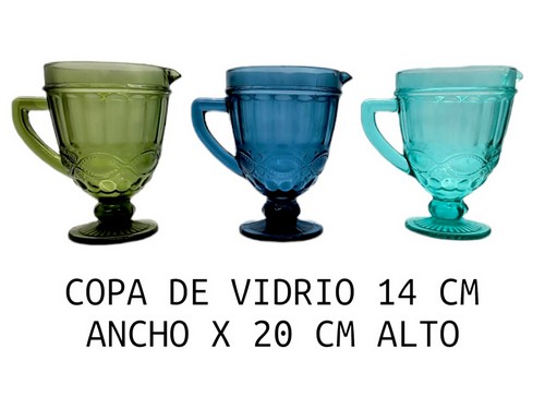Copa De Vidrio 045 Gigante ,14X20 Cm,1100 Ml C