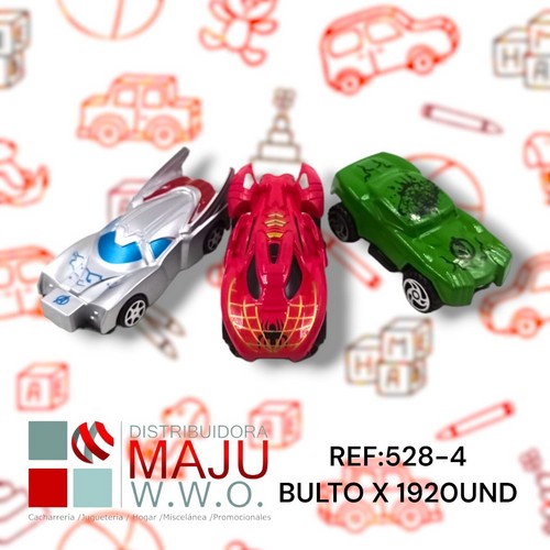 Mini Carros De Impulso En Bolsa Modelos Futu