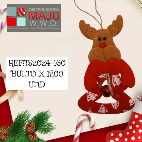 Muñecos Pequeños Navideños Campana En B