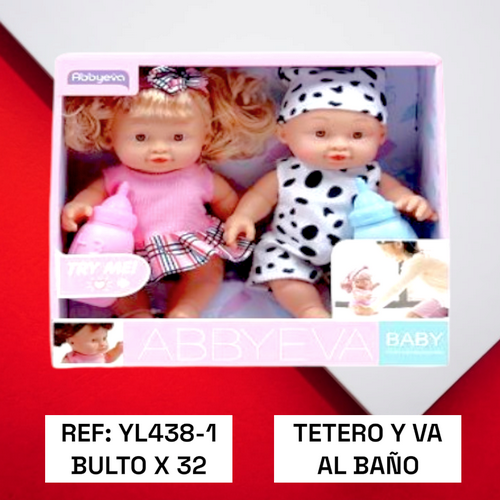 Muñecas Para Niñas Hermanas Funcion Toma A
