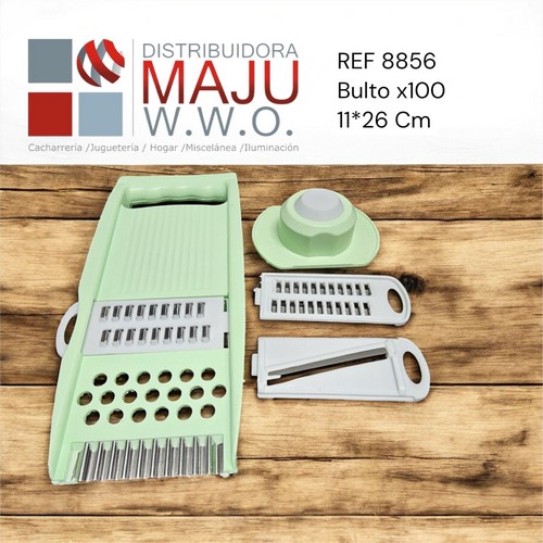 Rallador Multi-Usos Colores Varios 11*26Cm