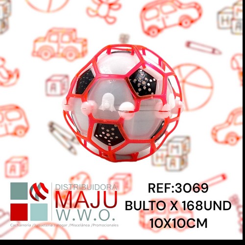 Pelota Bibratoria Con Sonido Y Luces(Requiere