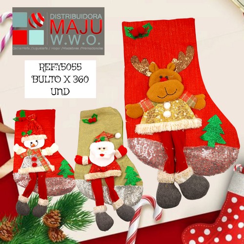 Botas Navideñas Conpersonajes