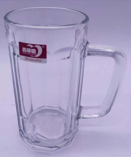 Zb11-400 Vaso De Vidrio Cervecero Grande Con Linea