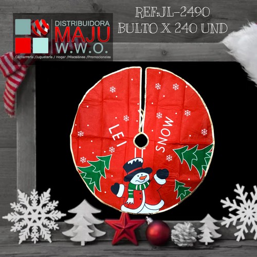 Pie De Arbol Navideño 90X90Cm