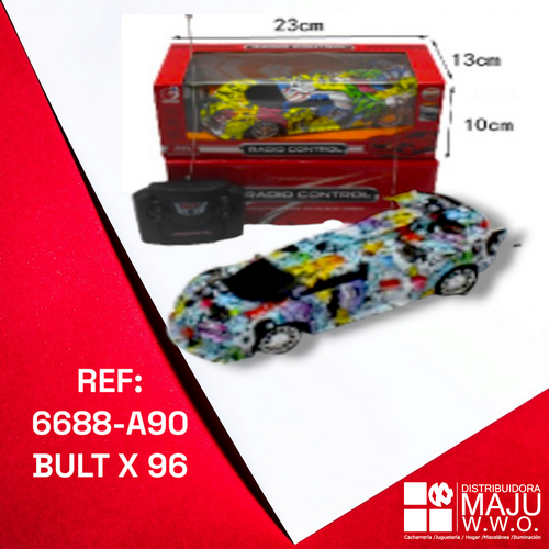 Carro Para Niños A Control Remoto De Pila