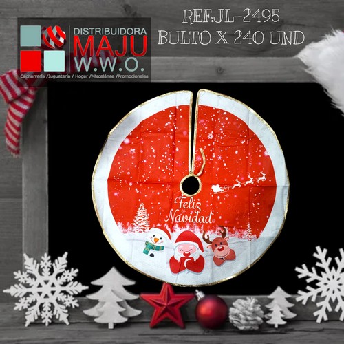 Pie De Arbol Navideño 90X90Cm