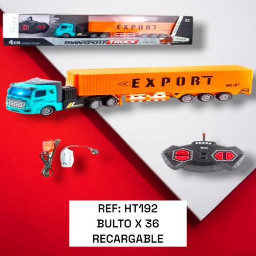 Carro Contenedor Para Niños A Control Remoto