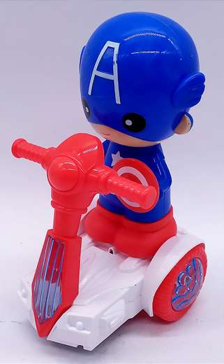 Mu035/8899-89 Heroe Capitan En Caja Con Patineta L