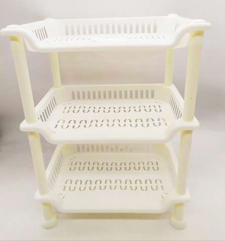 Organizador Plastico Rectangular De 3 Pisos