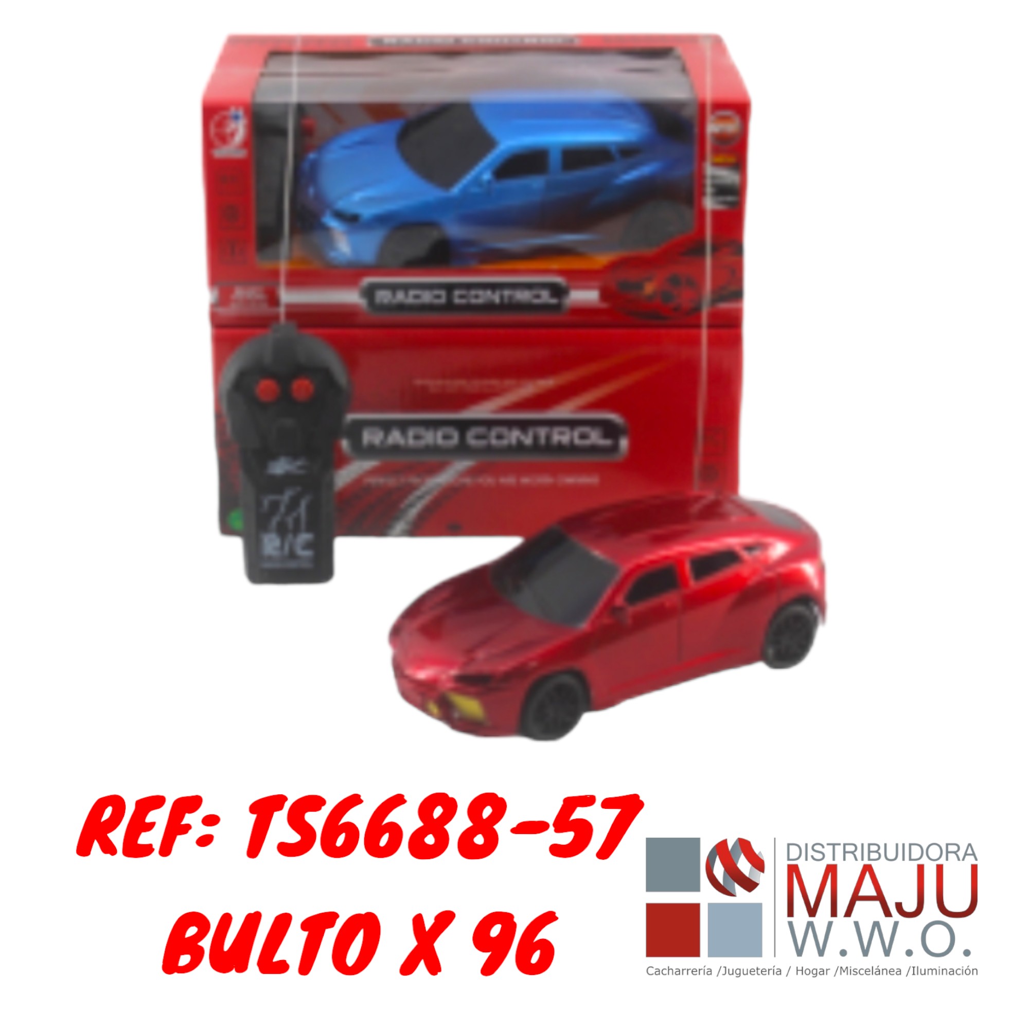 Carro Para Niños Deportivo Con Control R