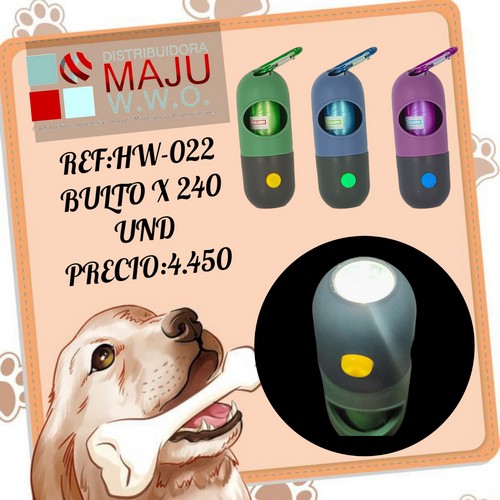 Dispensador De Bolsas Para Mascota Con Lint