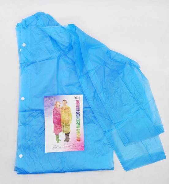 Poncho Para La Lluvia Empaque Cartuchera L-Xl
