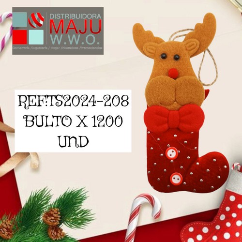 Boticas Navidad Con Personajes Para Col