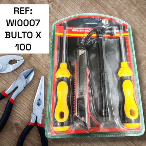 Set Herramientas En Blister Destronillador