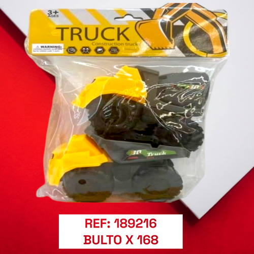 Carro Para Niños Truck De Construccion Pcs