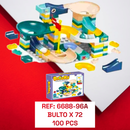 Juguete Bloques Para Armar Con Tobogan De