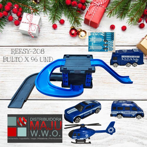 Pista De Carros Equipo Swat